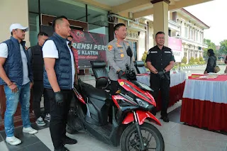 Berkenalan Lewat Aplikasi Daring, Pria 31 Tahun Diduga Gelapkan Motor di Klaten dan Ditangkap 16 Jam Kemudian
