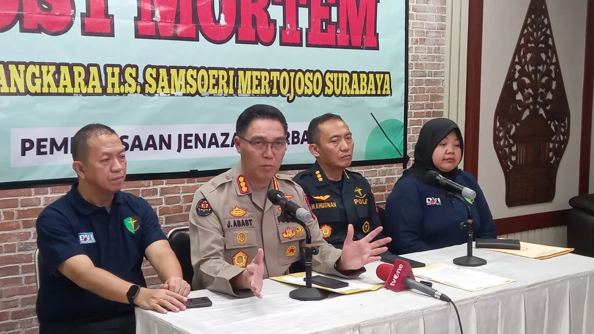 Polda Jatim Bentuk Tim Khusus Usut Ambruknya Bangunan Ponpes Al Khoziny, Identitas Saksi Belum Diungkap