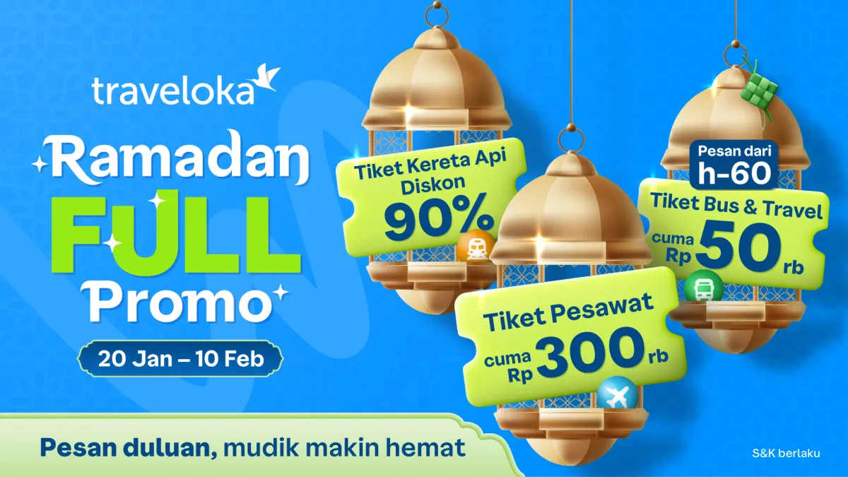 Traveloka Bagikan Tips Mudik Nyaman Sekaligus Liburan Keluarga Saat Lebaran 2026