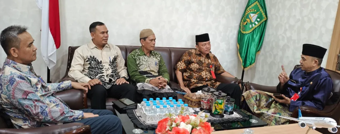 Kominfoss Kuansing Temui Kadis Kominfotik Riau, Bahas Dukungan MTQ XLIV dan Pacu Jalur 2026