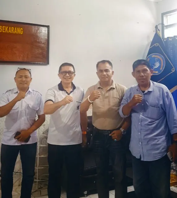 PPWI Bitung Bertemu Dansatrol Kodaeral VIII, Bahas Keterbukaan Informasi dan Independensi Pers