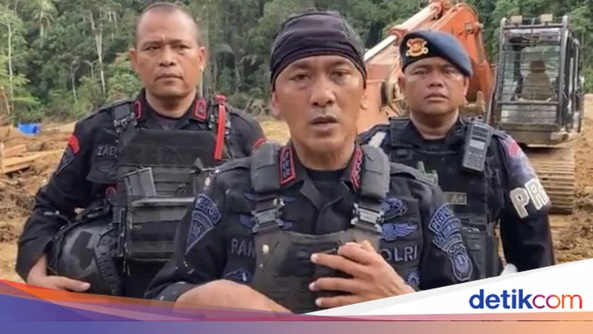Polisi Sita Perangkat Starlink dari Penambang Emas Ilegal di Hutan Siabu, Madina
