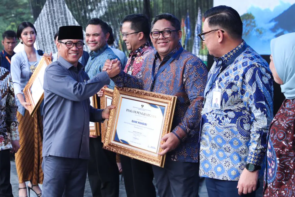 Bank Mandiri Raih Penghargaan Menteri PDT atas Kontribusi Pemberdayaan Ekonomi Desa