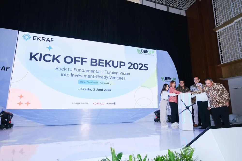 Kemenekraf Luncurkan BEKUP 2025 untuk Dorong Inovasi Startup dan Perluas Lapangan Kerja