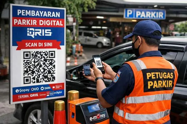 Dishub Sleman Masih Kaji Pembayaran Parkir Non Tunai lewat QRIS