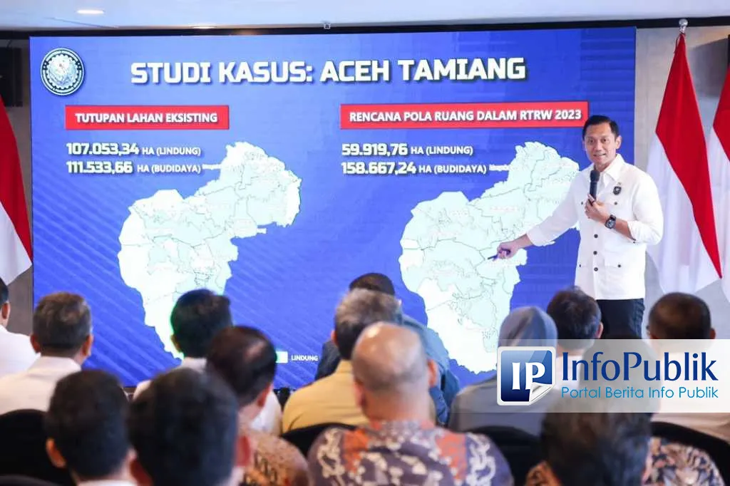 Menko AHY: Tata Ruang Harus Jadi Panglima Pembangunan Nasional