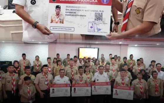Pramuka Kota Ambon Mulai Digitalisasi Pendataan Anggota Lewat Aplikasi "Ayo Pramuka"