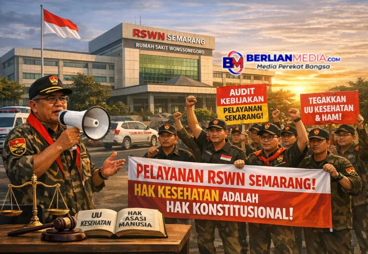 PPM LVRI Jateng Kritik Kebijakan Pelayanan RSWN Semarang Dinilai Terlalu Administratif dan Menjauh dari Mandat Publik