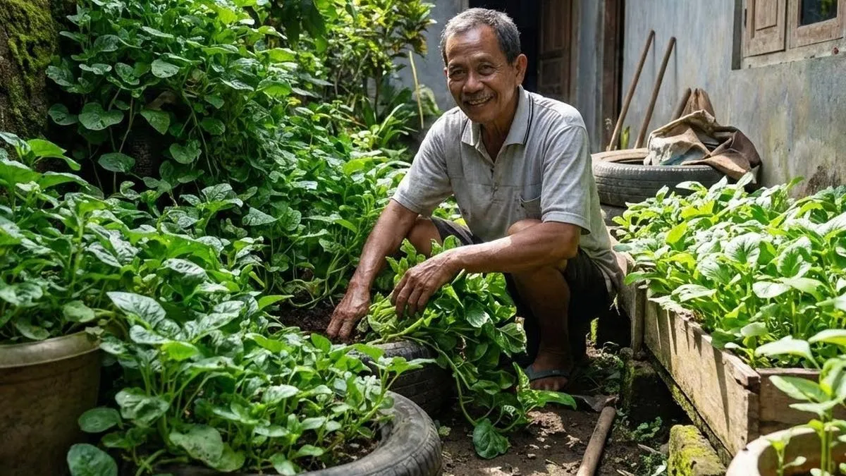 15 Tanaman Sayur Berumur Panjang yang Cocok untuk Lahan Sempit, Bisa Dipanen Berulang