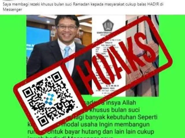 Komdigi Tegaskan Hoaks Soal Klaim Bantuan Modal Usaha dari Menkeu Purbaya Jelang Ramadan