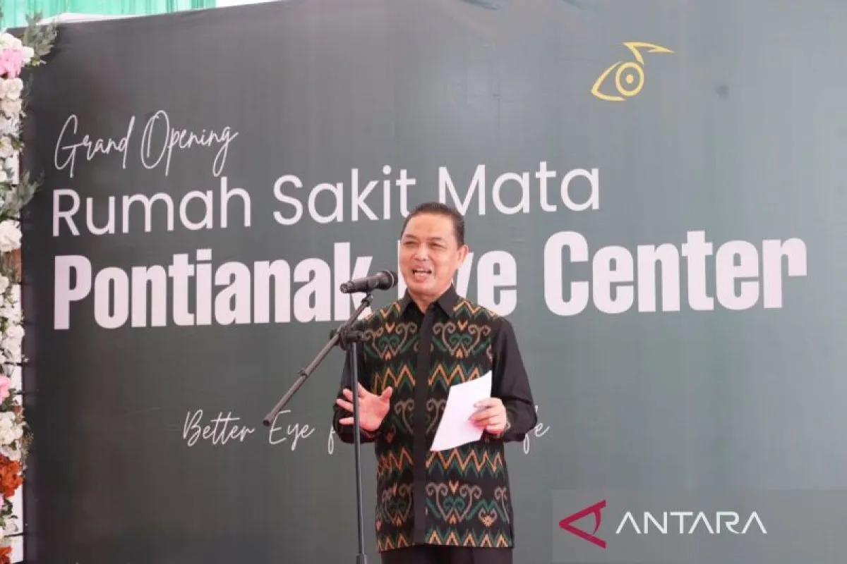Kalbar Perkuat Layanan Spesialis Mata, RS Pontianak Eye Center Mulai Beroperasi
