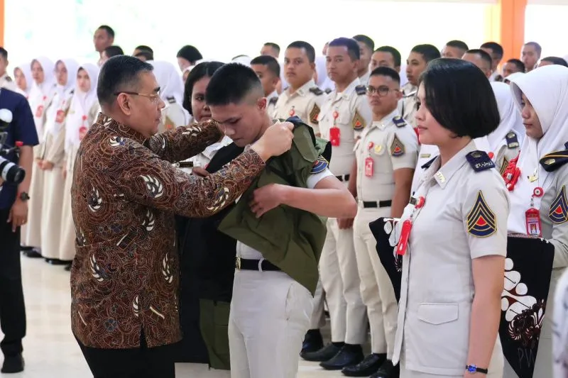 Wamen ATR/BPN Lepas 619 Taruna STPN untuk KKNP-PTLP 2025-2026, Tekankan Semangat Belajar, Integritas, dan Dampak Jangka Panjang