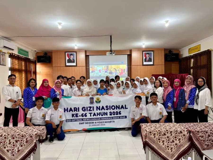 Dinkes Kota Yogyakarta Gelar Edukasi Gizi Serentak di 11 SMP untuk Peringati HGN ke-66