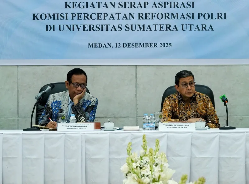 Komisi Percepatan Reformasi Polri Serap Aspirasi di Sumut, Publik Dorong Polri Independen dari Intervensi Politik