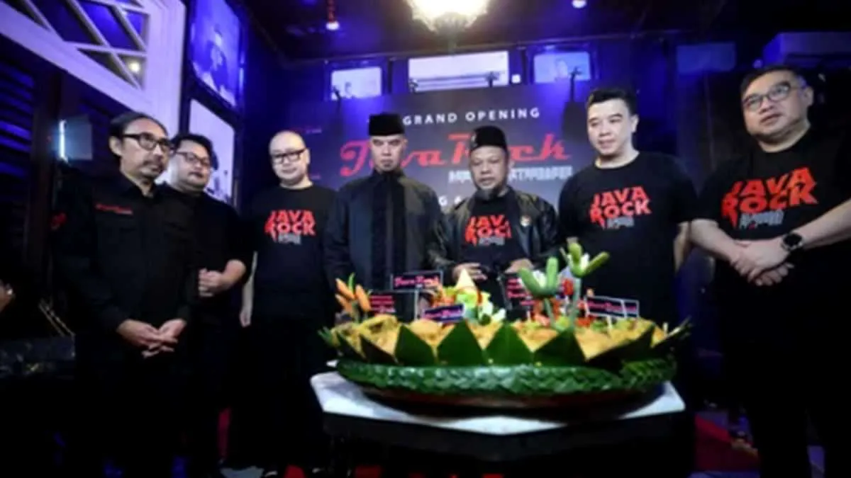 Ahmad Dhani Resmikan Dewa 19 Restography Java Rock di Kemang