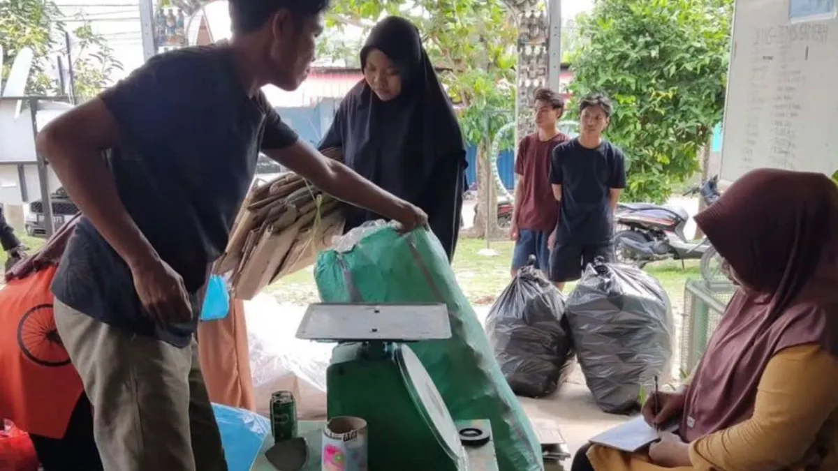 Bank Sampah Kuantan Bersih Tanjungpinang Tawarkan Empat Skema Tabungan dari Sampah Warga