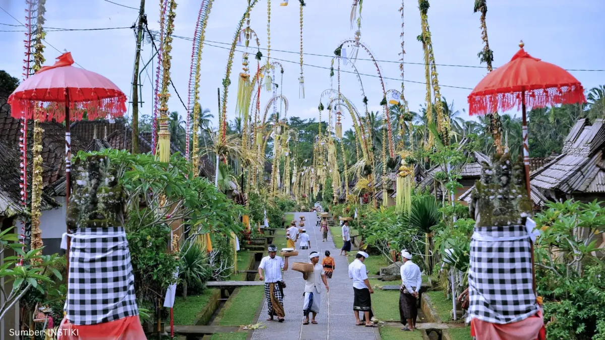 Tata Ruang Tradisional Penglipuran Jadi Kunci Menjaga Jati Diri Bali di Tengah Modernisasi