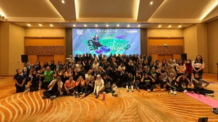 ARYADUTA Palembang Gelar Tjakap Djiwa, Hadirkan Silent Poundfit dan Cinematic Yoga