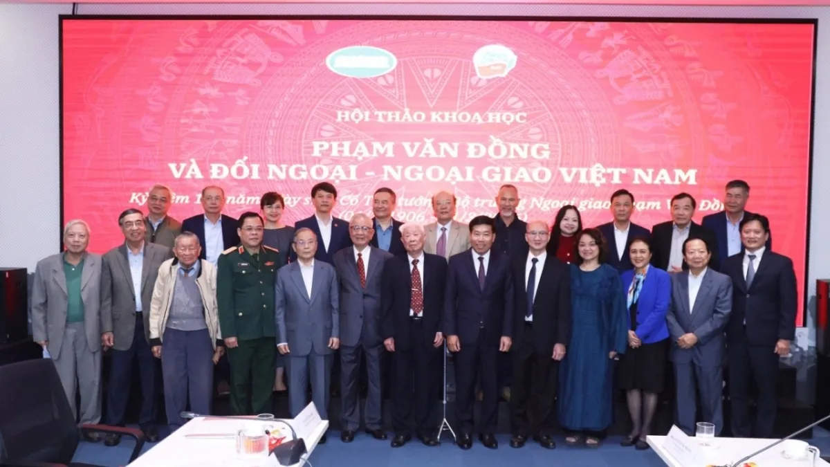 Seminar ilmiah bahas warisan diplomasi Pham Van Dong bagi arah kebijakan luar negeri Vietnam