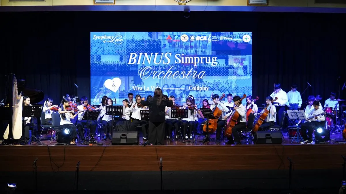 Konser Amal Siswa BINUS SCHOOL Simprug Himpun Rp359 Juta untuk Lansia di Jakarta