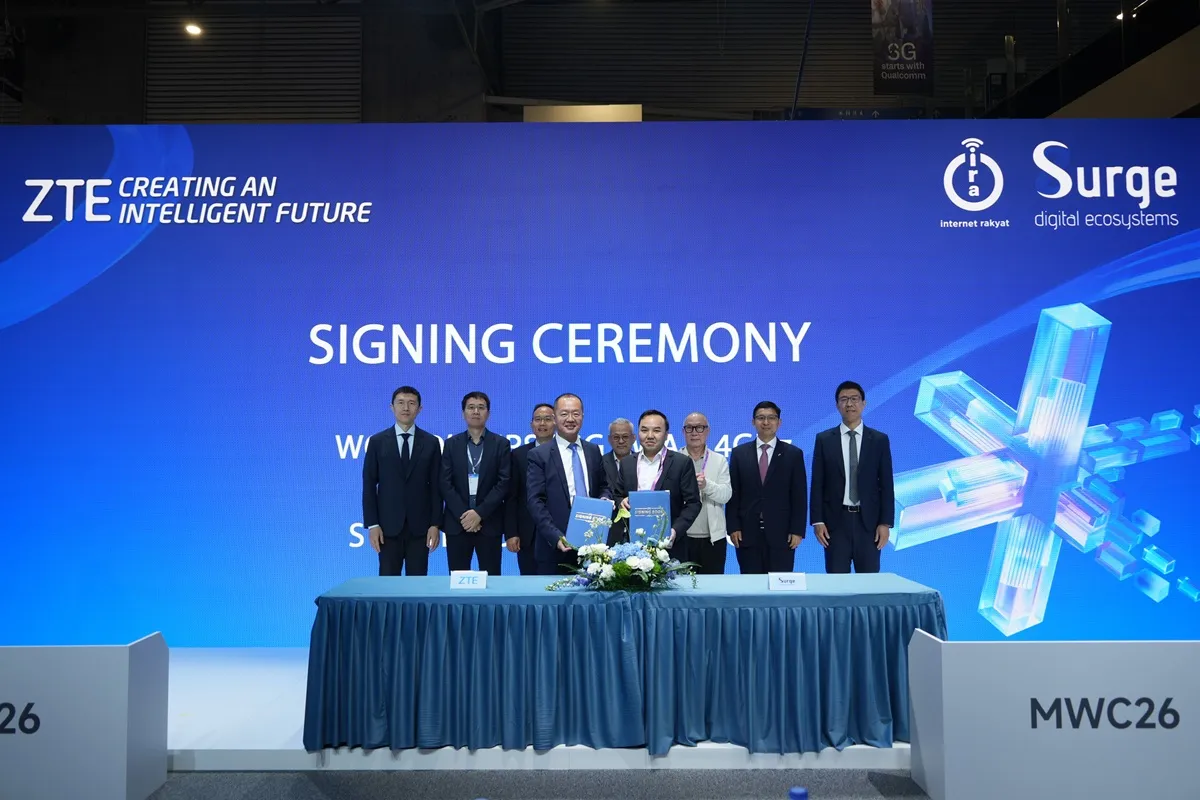 ZTE dan Surge Gandengkan 5G FWA 1,4GHz, Layanan IRA Tawarkan Internet 100 Mbps Rp100 Ribu per Bulan
