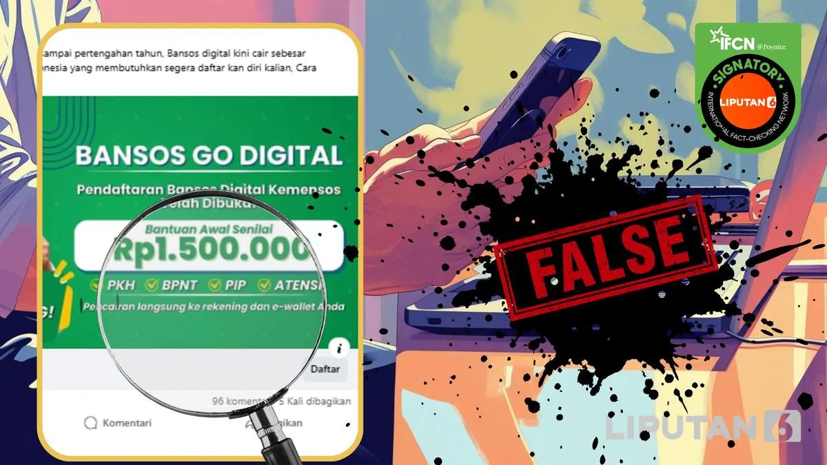 Waspada Hoaks Bansos: Tautan Pendaftaran, Cek Status PKH-BPNT, hingga Video Mengatasnamakan Menkeu