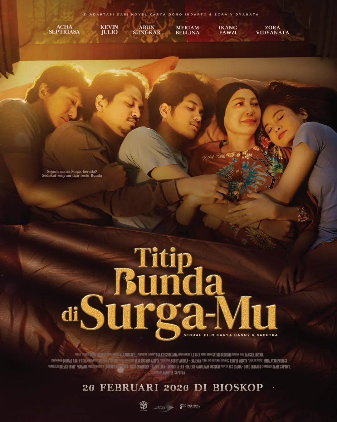Trailer dan Poster Film “Titip Bunda di Surga-Mu” Diluncurkan, Tayang 26 Februari 2026