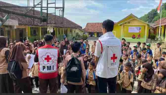 PMI dan Palang Merah Jepang Perkuat Kesiapsiagaan Bencana Lewat Program School and Community Resilience