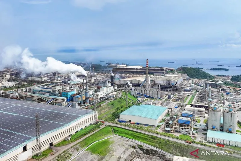 PT Dexin Steel Indonesia Bangun PLTS Atap 65,89 MWp di Kawasan IMIP Morowali