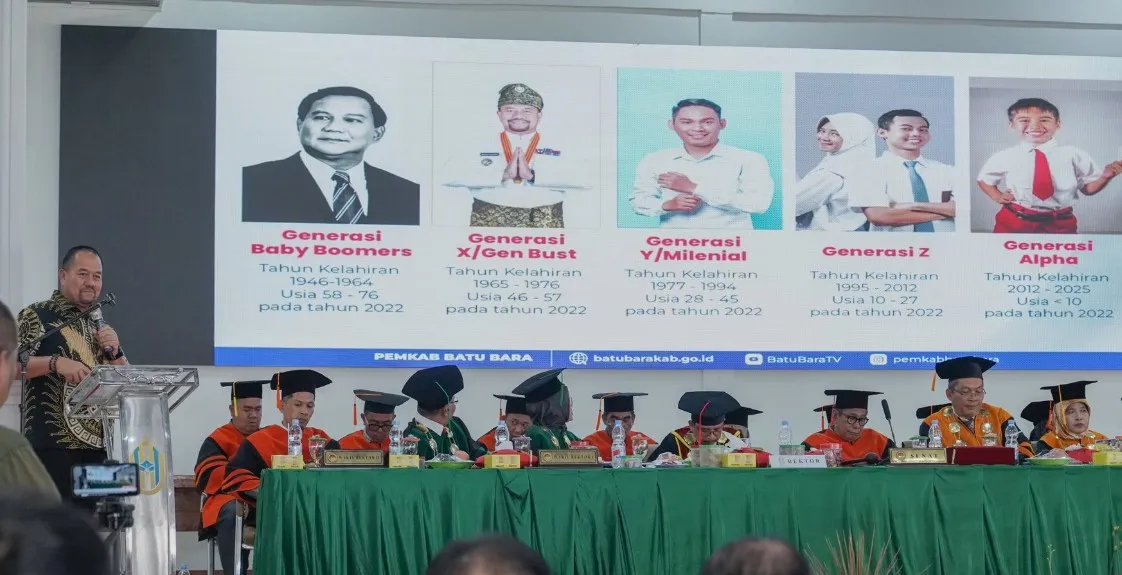 Bupati Batu Bara Hadiri Wisuda UNA 2026, Minta Lulusan Tingkatkan Kompetensi Sambut Indonesia Emas 2045