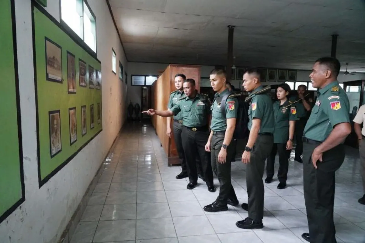Kodam XIII/Merdeka Gelar Orientasi Sejarah untuk Pembinaan Awal Perwira Muda