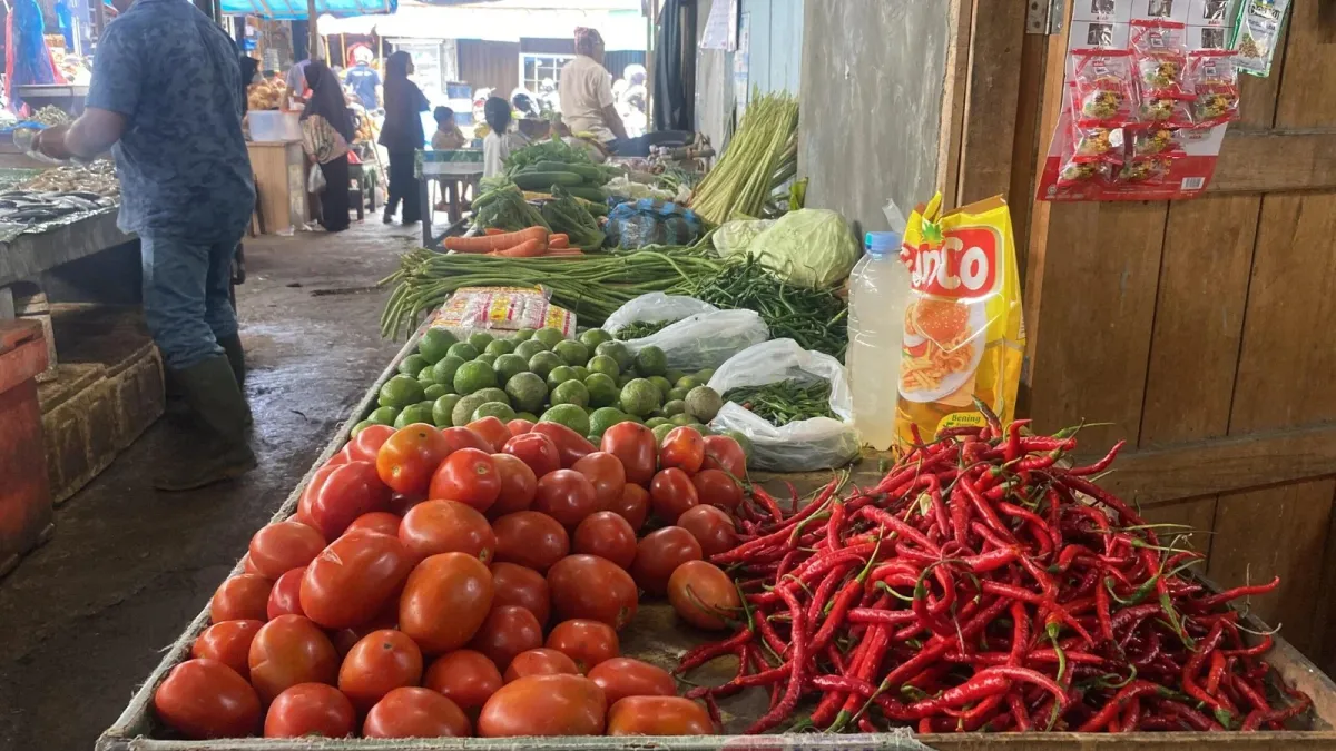 Harga Cabai hingga Telur Naik di Pasar Rukoh Saat Tradisi Meugang