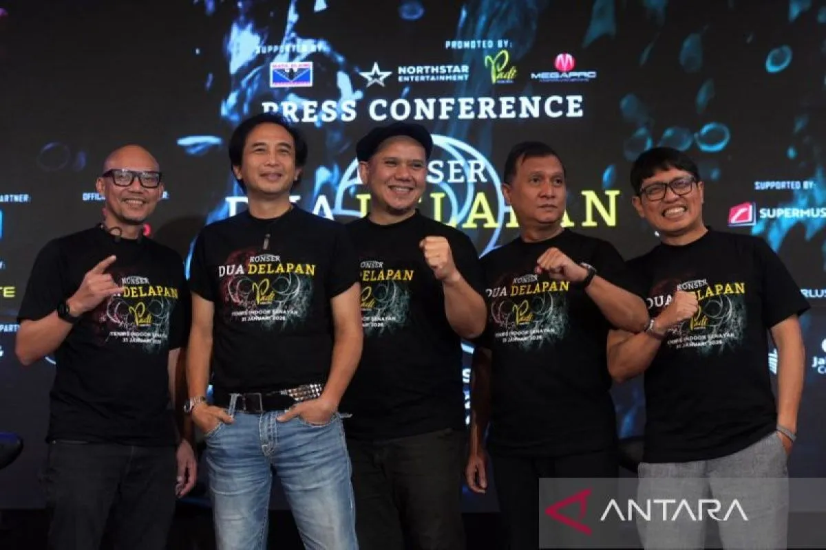 Padi Reborn Siap Hadirkan Energi Baru di Konser Dua Delapan di Tennis Indoor Senayan