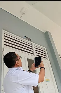 Kadiskominfo Sulbar Tinjau Pemanfaatan Internet Program Sulbar Digital di SMK Negeri 1 Rantebulahan Timur