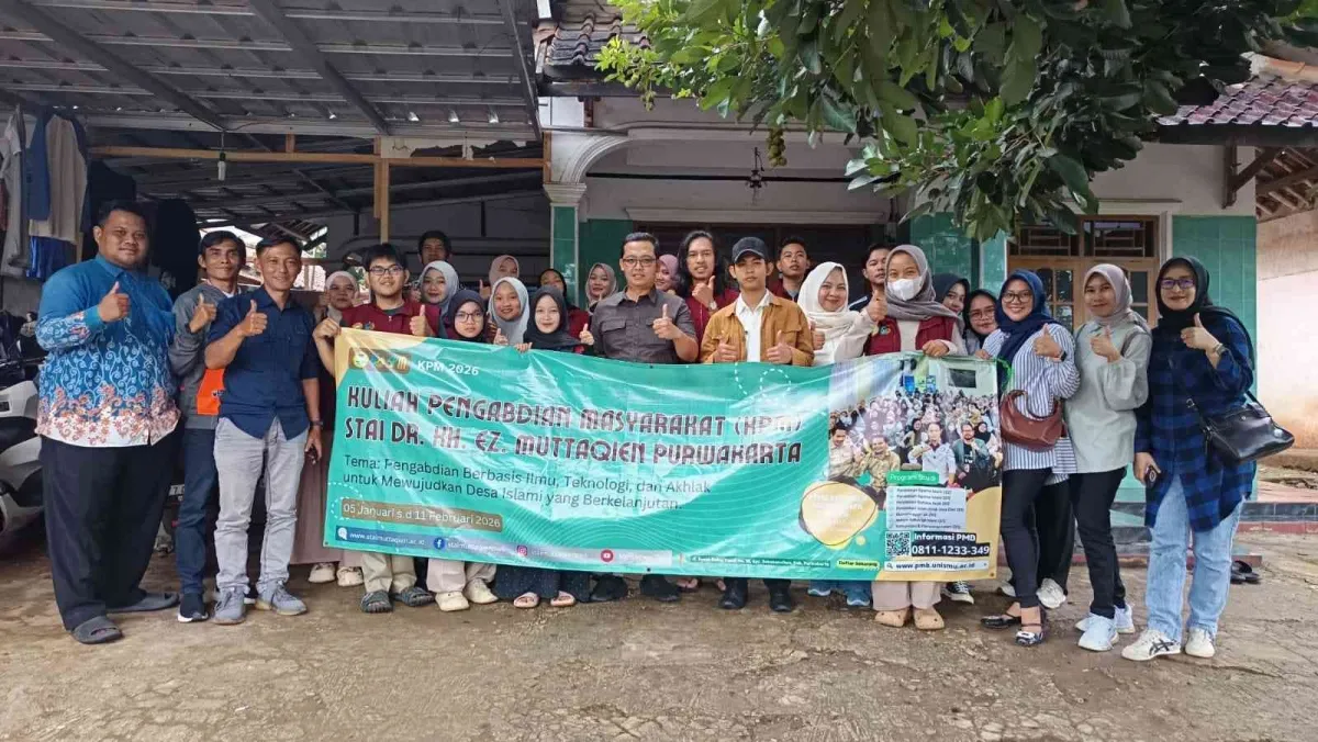 Disporaparbud Purwakarta Turun ke Desa Cipancur Dukung Program KPM Mahasiswa STAI Muttaqien