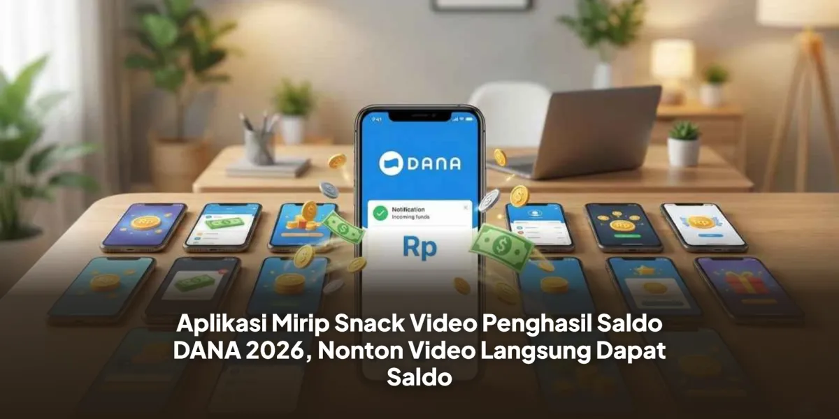 Aplikasi Mirip Snack Video Disebut Bisa Hasilkan Saldo Dompet Digital pada 2026, Ini Cara Kerjanya