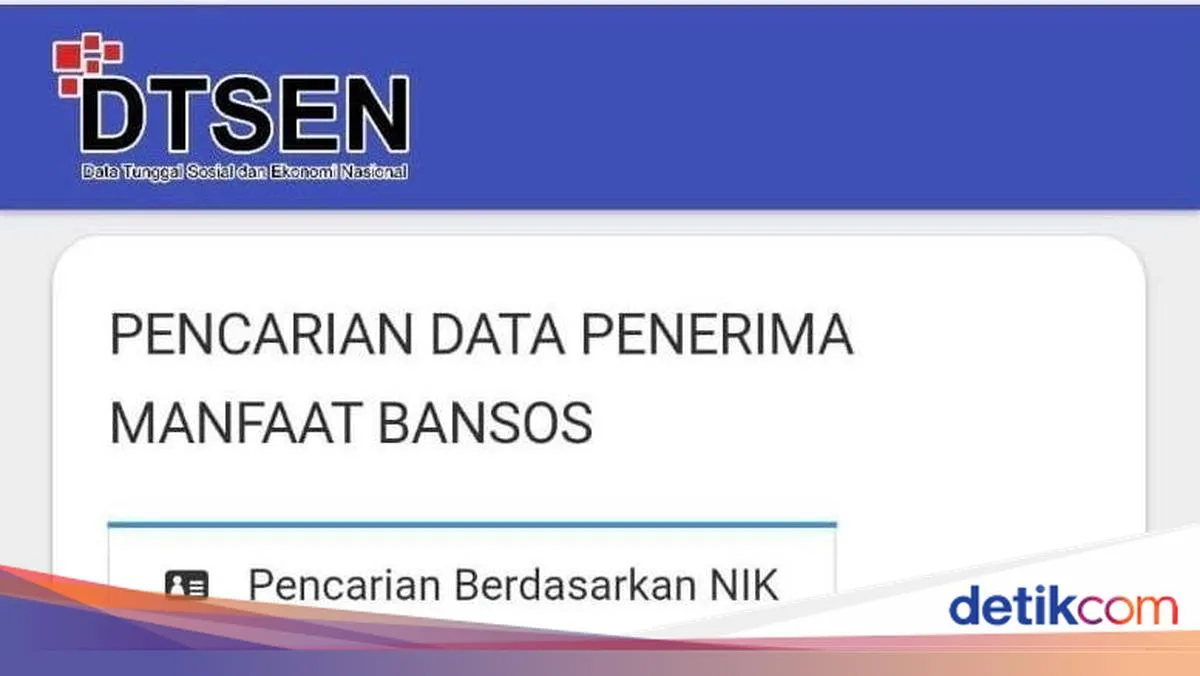 Cek Status Desil Bansos 2026 Bisa Online Pakai NIK, Tanpa Aplikasi