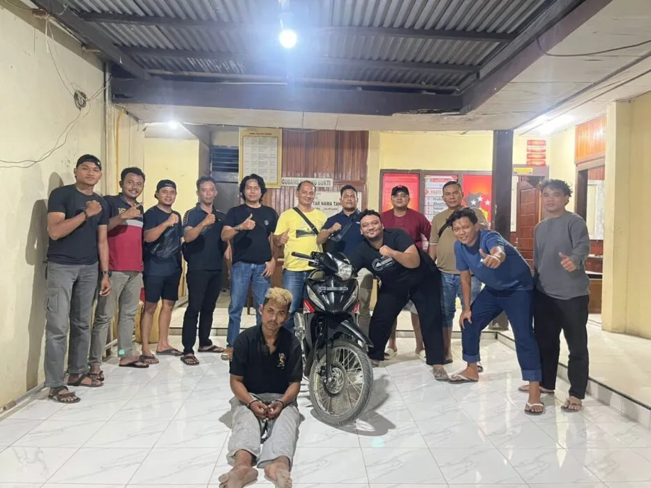Polisi Dharmasraya Tangkap Pria Terkait Kasus Pencurian Motor di Kebun Sawit
