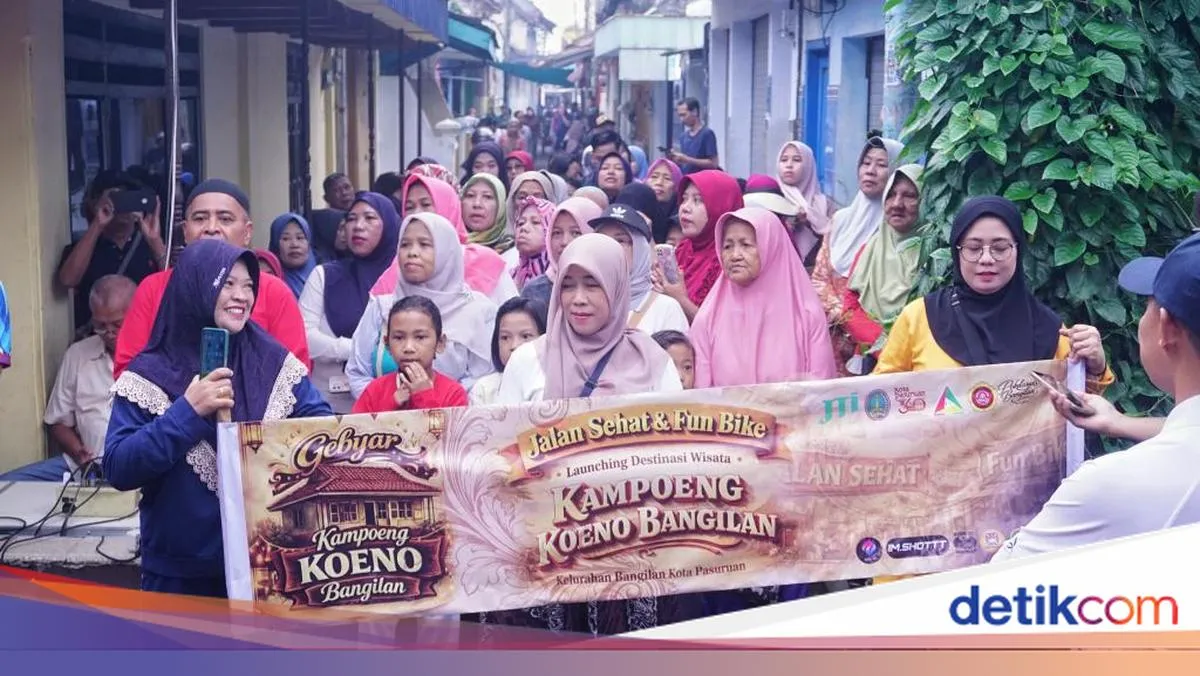 Bangilan Pasuruan Diresmikan sebagai Kampoeng Koeno, Pemkot Kembangkan Wisata Heritage