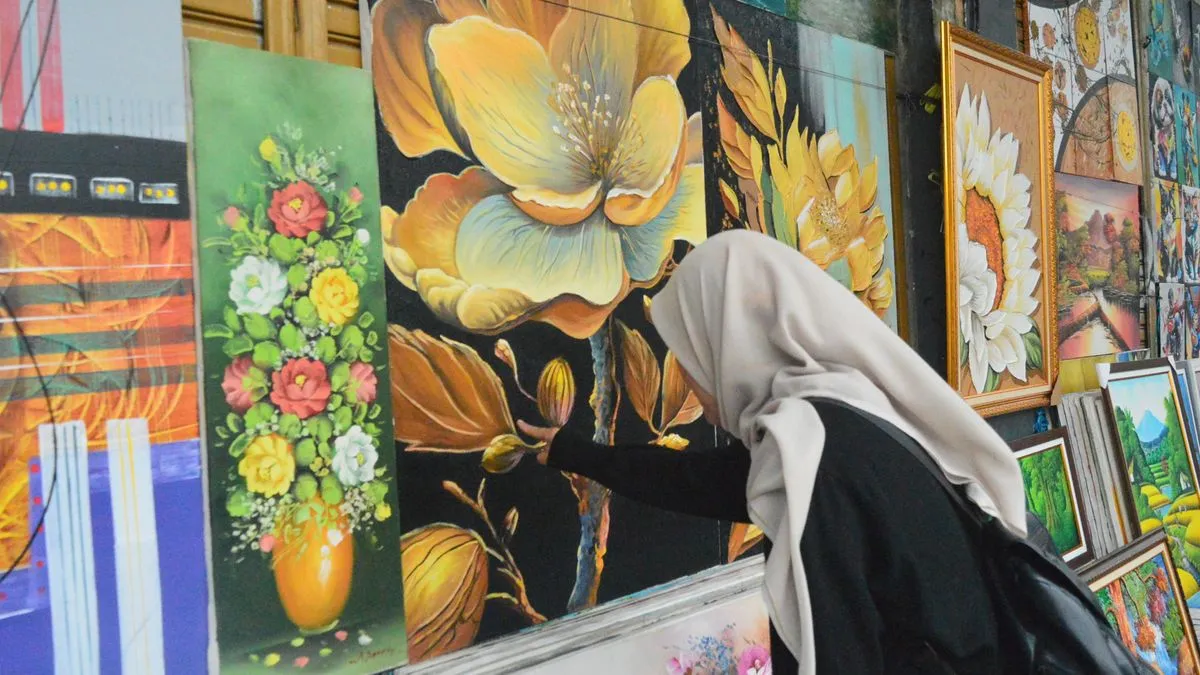 Aktivitas Seni Lukis di Braga Masih Bertahan, Pelukis Mengaku Penjualan Ikut Naik