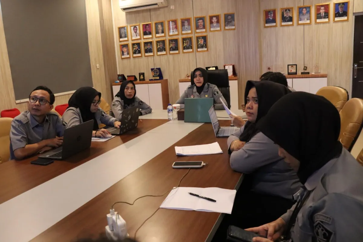 Kanwil Kemenkum Sumsel Ikuti Sosialisasi Fitur Pembayaran di Luar Sistem pada E-Katalog V6