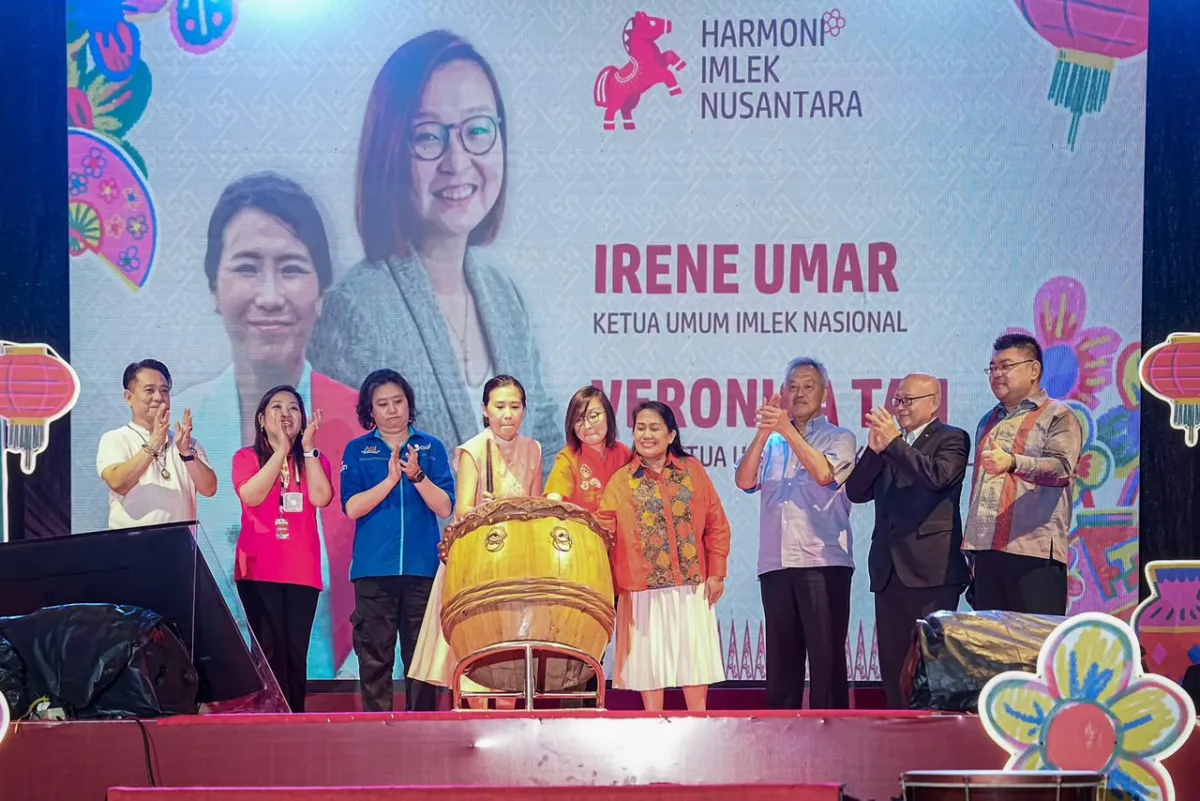 Wamen Ekraf Irene Umar Buka Imlek Festival 2577 di Lapangan Banteng, Dorong Diplomasi Kreatif Indonesia