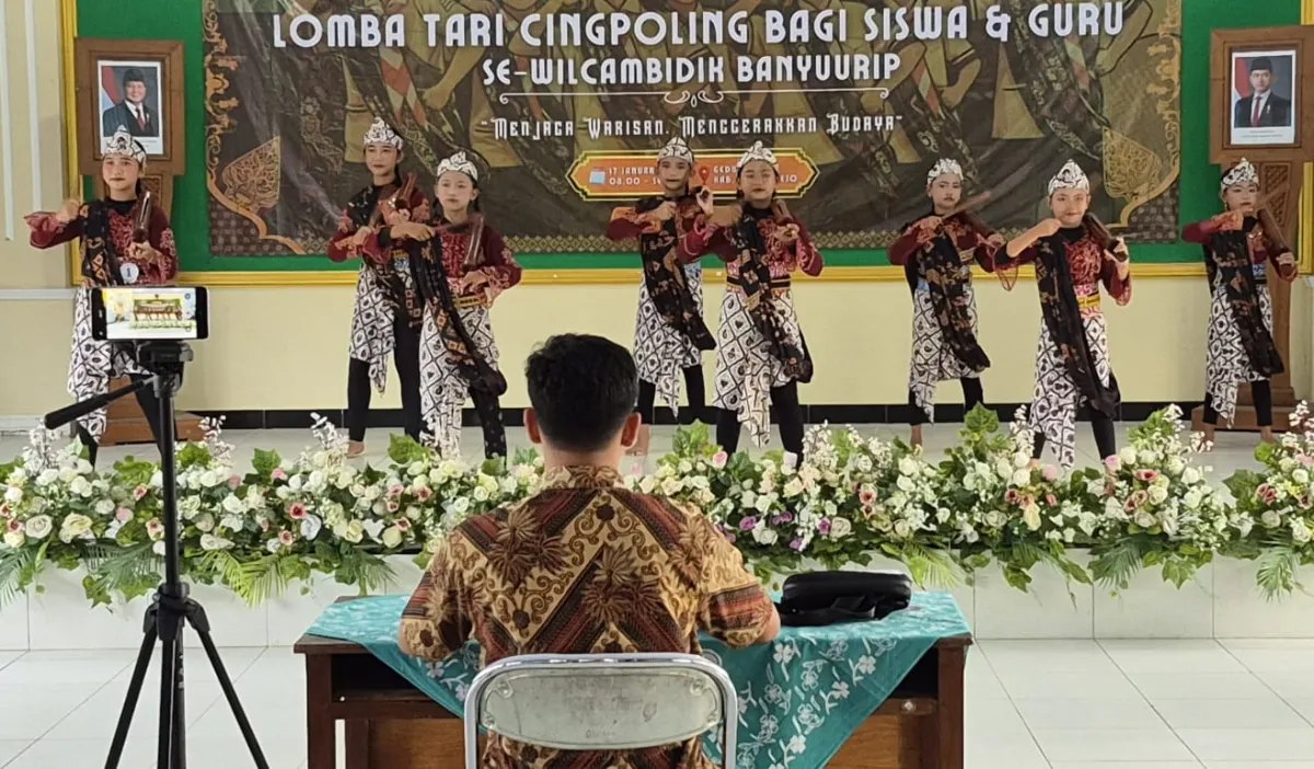 Korwilcambidik Banyuurip Gelar Lomba Tari Cingpoling untuk Siswa SD dan Guru
