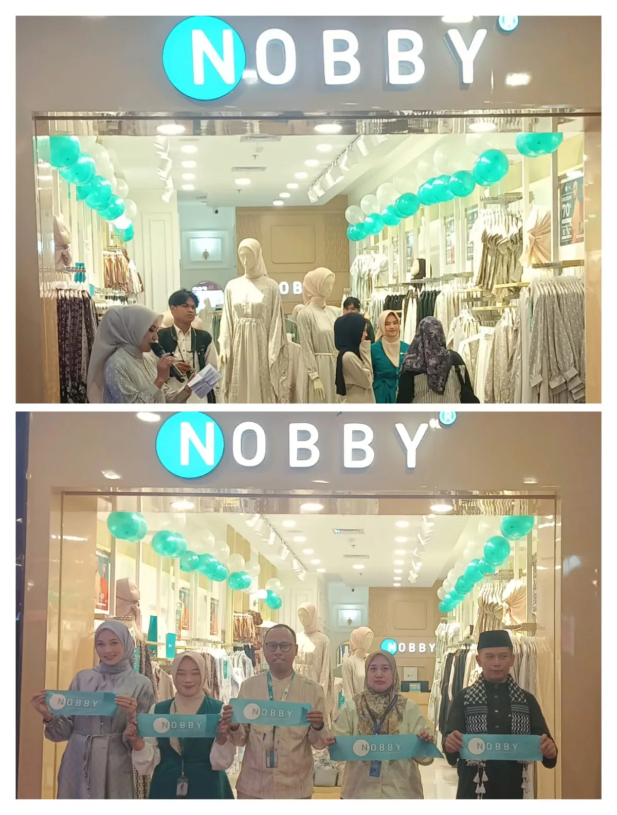 Nobby Store Buka Cabang ke-126 di Basko City Mall Padang, Hadirkan Koleksi Muslim Terbaru