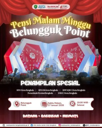 Belungguk Point Menguat sebagai Ruang Seni Terbuka dan Panggung Kreativitas Anak Muda di Bengkulu