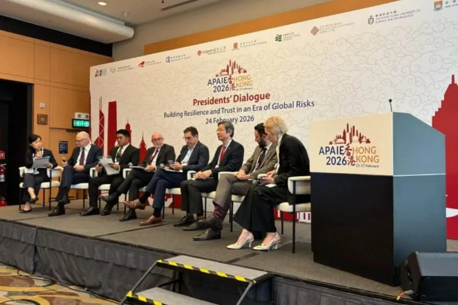 Rektor UI Serukan Transformasi Pendidikan Tinggi Asia-Pasifik di Forum APAIE 2026 Hong Kong