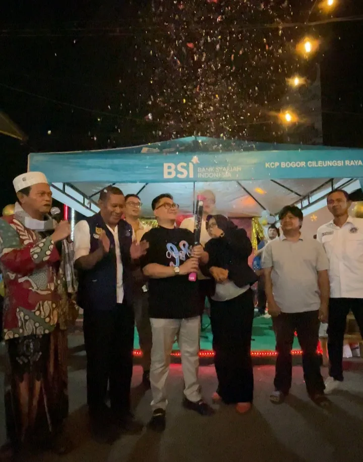 Night Street Food Pasar Cileungsi Dibuka, Perumda Pasar Tohaga Dorong Ruang Baru bagi UMKM Kuliner