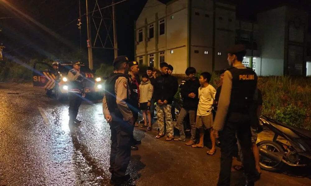 Patroli Dini Hari di Paringin, Polisi Amankan Motor Balap Liar dan Sound System Pemutar Musik DJ