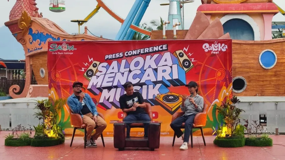 Saloka Theme Park Buka Lomba Cipta Lagu “Saloka Mencari Musik”, Dikurasi Eross Candra