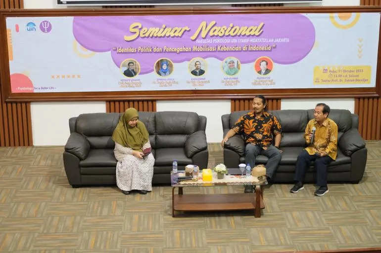 Fakultas Psikologi UIN Jakarta Bahas Identitas Politik dan Upaya Cegah Mobilisasi Kebencian Jelang Pemilu 2024